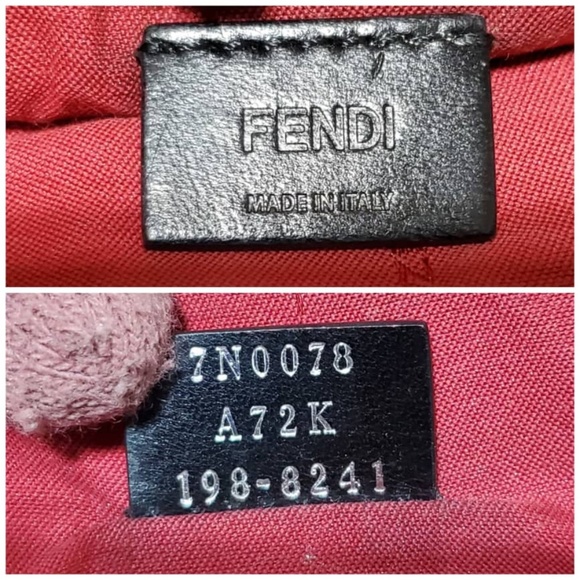 Authentic FENDI Monster Pouch Leather Small Black - Picture 11 of 11